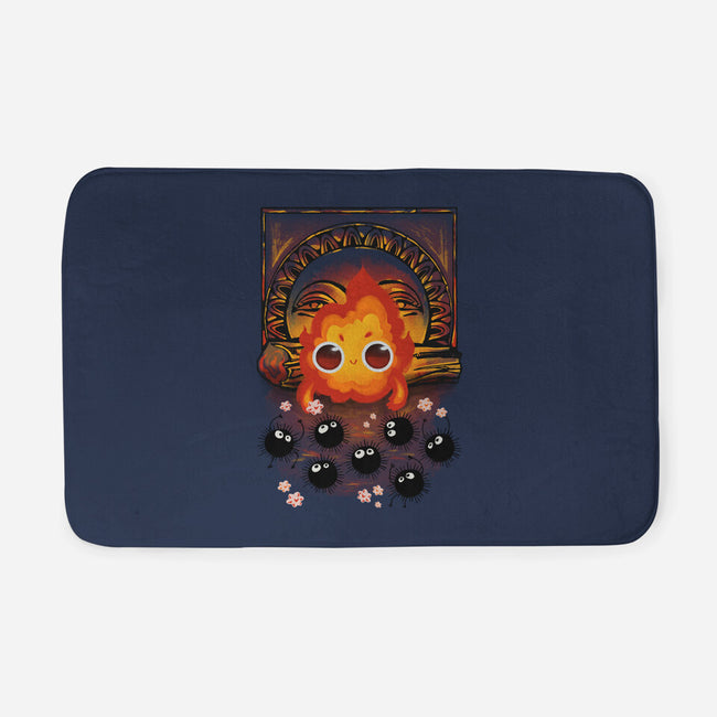 Angry Little Demon-None-Memory Foam-Bath Mat-ricolaa