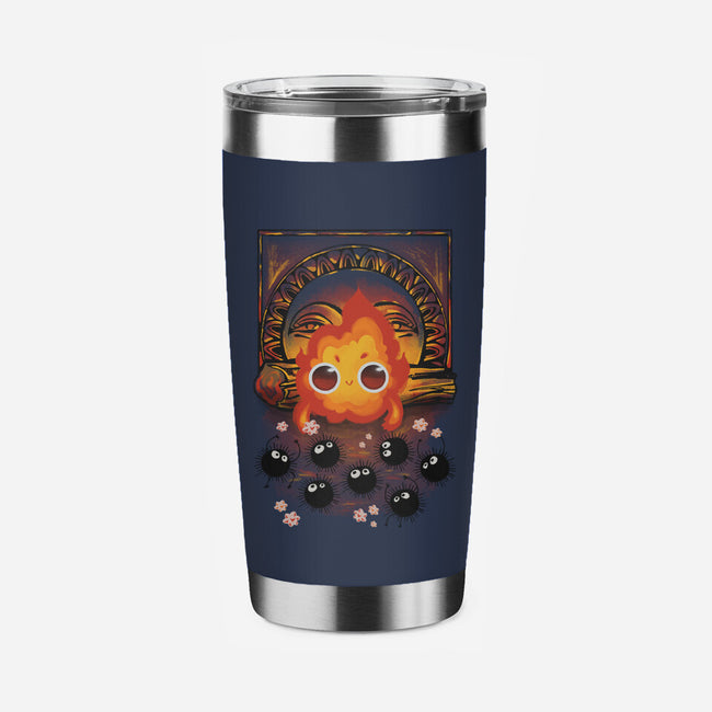 Angry Little Demon-None-Stainless Steel Tumbler-Drinkware-ricolaa