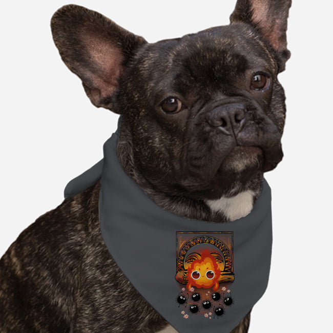 Angry Little Demon-Dog-Bandana-Pet Collar-ricolaa