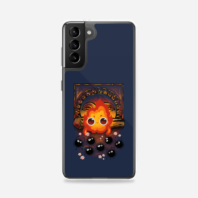 Angry Little Demon-Samsung-Snap-Phone Case-ricolaa