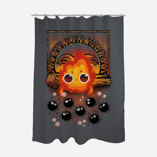 Angry Little Demon-None-Polyester-Shower Curtain-ricolaa