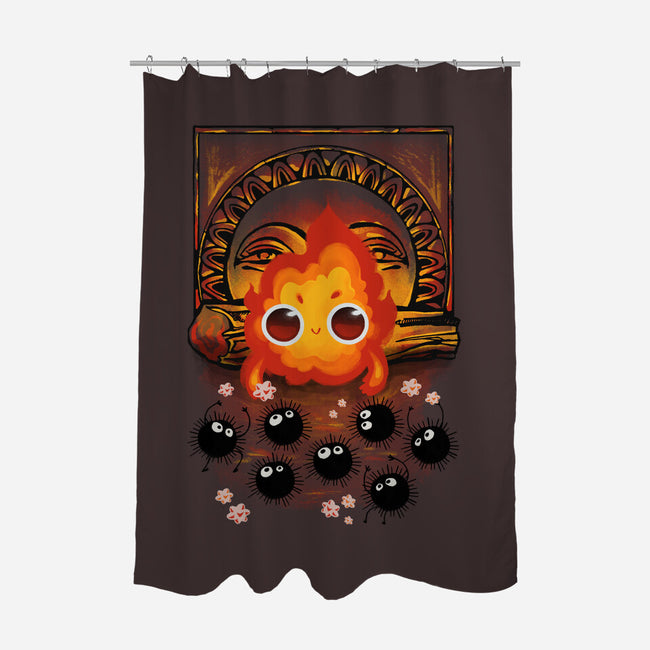 Angry Little Demon-None-Polyester-Shower Curtain-ricolaa