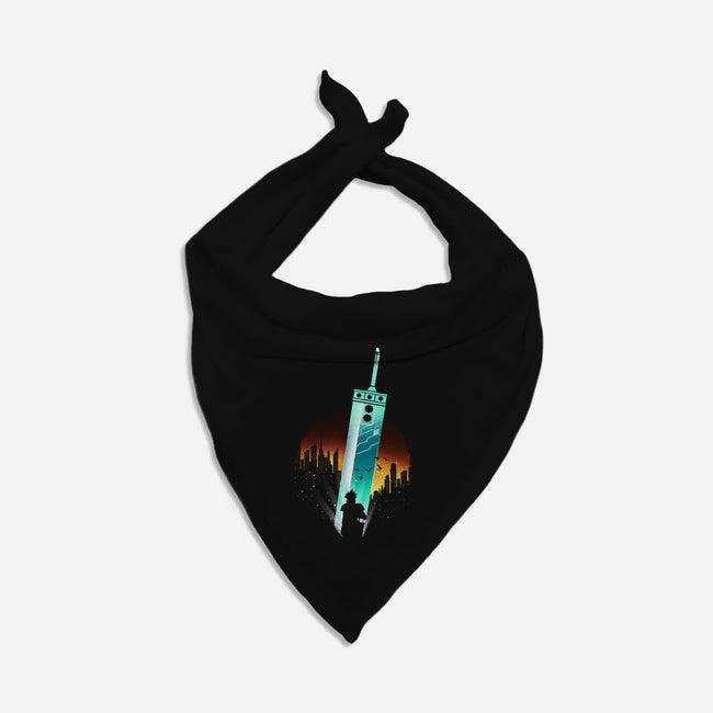 Buster Sword-Cat-Bandana-Pet Collar-dandingeroz