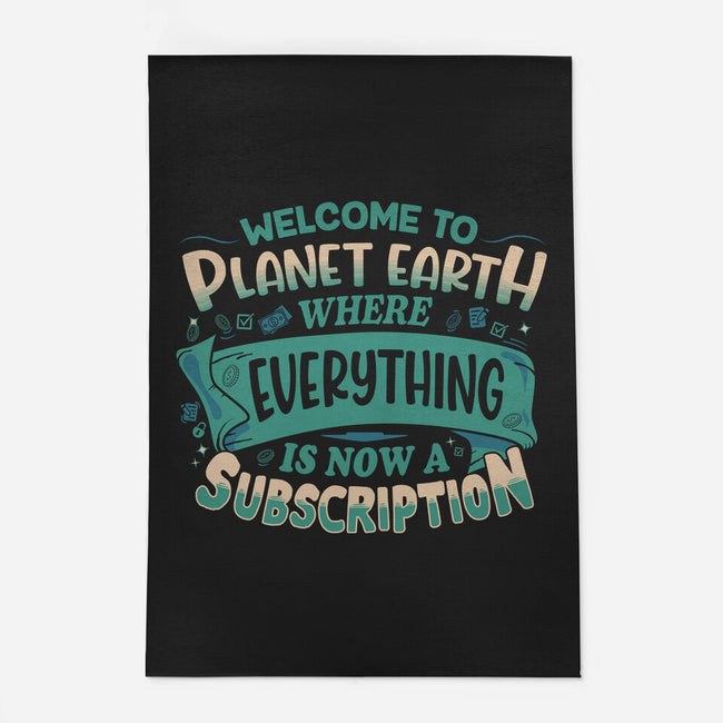 Everything Is A Subscription-None-Outdoor-Rug-rocketman_art