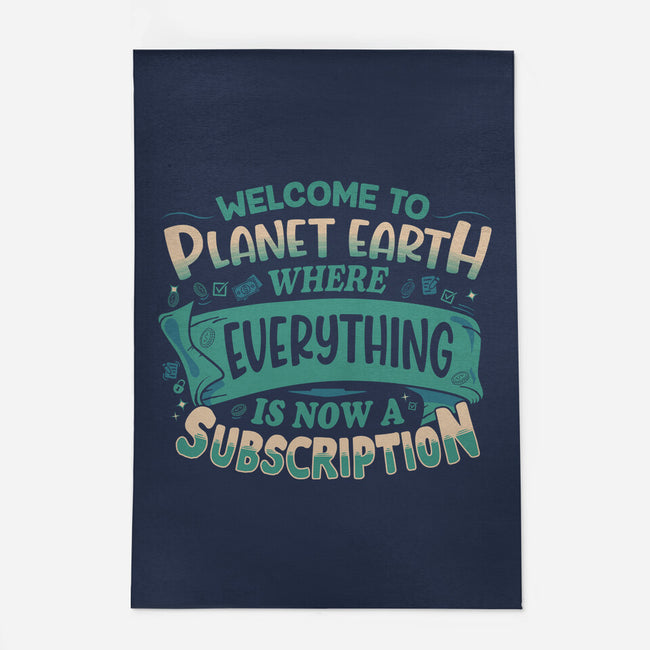 Everything Is A Subscription-None-Outdoor-Rug-rocketman_art