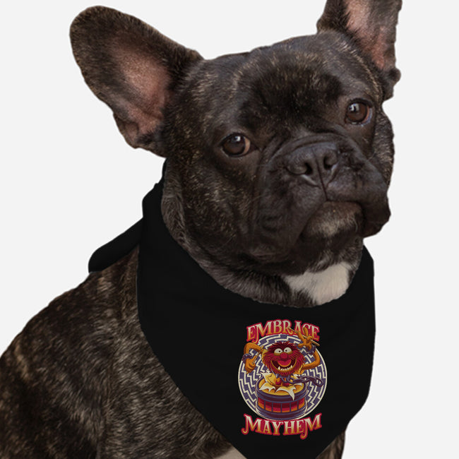 Embrace Mayhem-Dog-Bandana-Pet Collar-rmatix