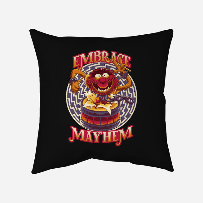 Embrace Mayhem-None-Non-Removable Cover w Insert-Throw Pillow-rmatix