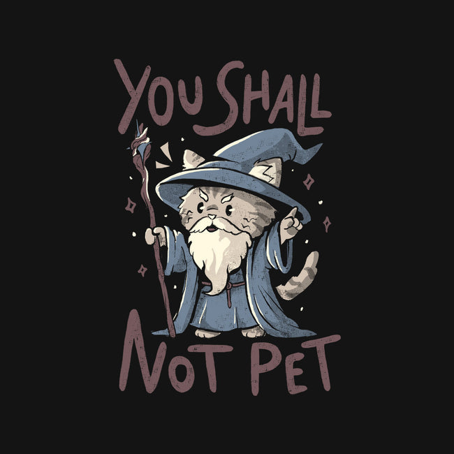 You Shall Not Pet-Cat-Adjustable-Pet Collar-Arigatees