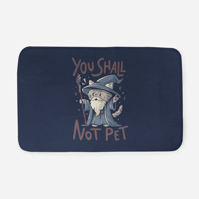 You Shall Not Pet-None-Memory Foam-Bath Mat-Arigatees