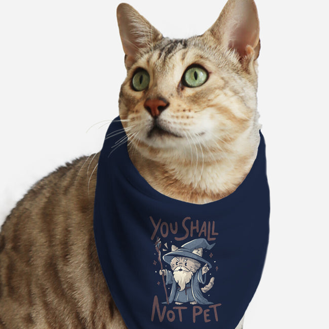 You Shall Not Pet-Cat-Bandana-Pet Collar-Arigatees