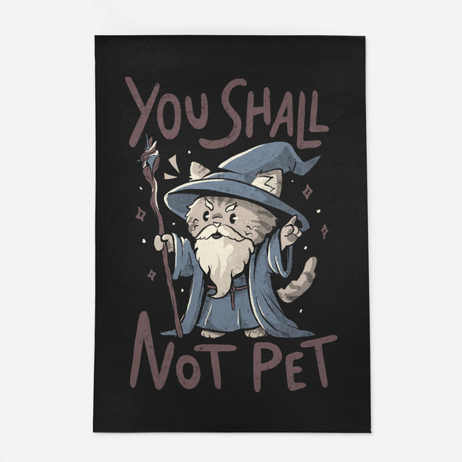 You Shall Not Pet-None-Outdoor-Rug-Arigatees