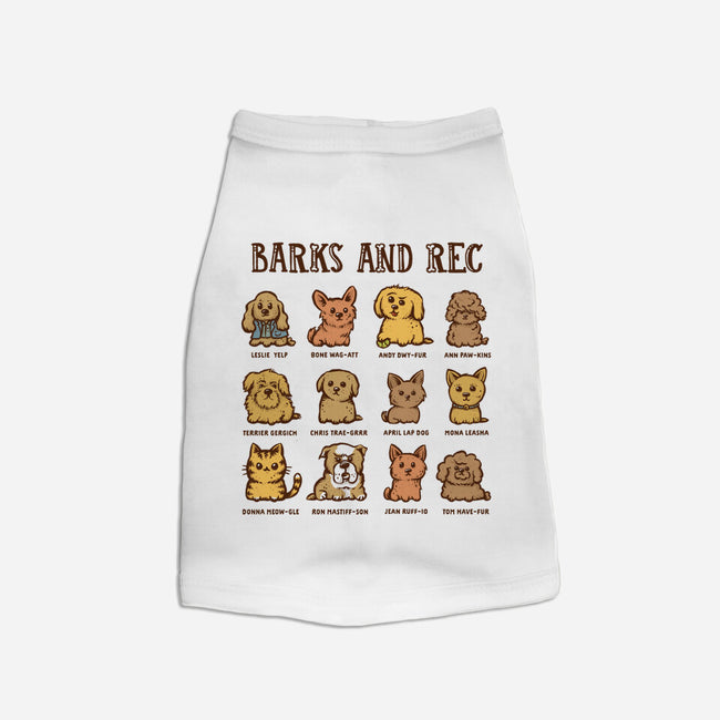 Barks And Rec-Dog-Basic-Pet Tank-kg07