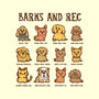 Barks And Rec-None-Zippered-Laptop Sleeve-kg07