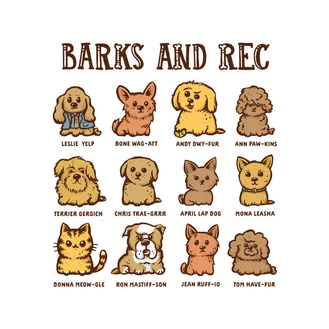 Barks And Rec-Baby-Basic-Onesie-kg07