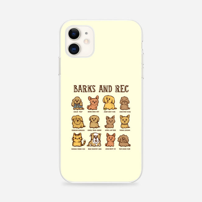 Barks And Rec-iPhone-Snap-Phone Case-kg07