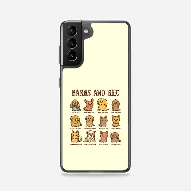 Barks And Rec-Samsung-Snap-Phone Case-kg07