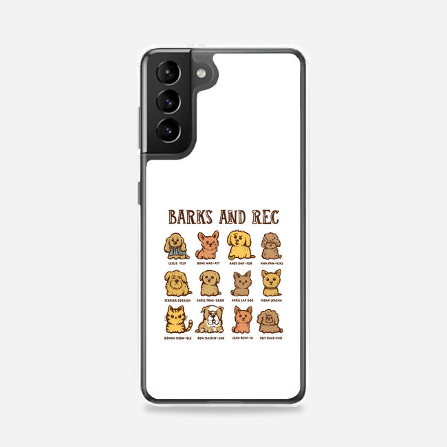 Barks And Rec-Samsung-Snap-Phone Case-kg07