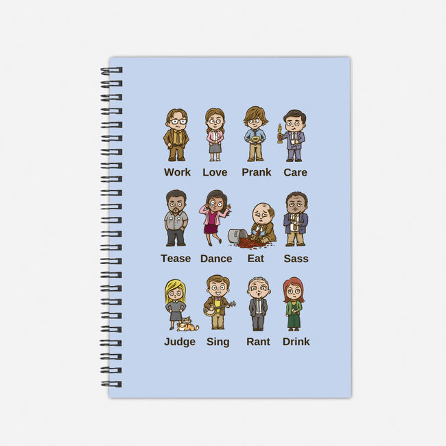 Office Behavior-None-Dot Grid-Notebook-kg07