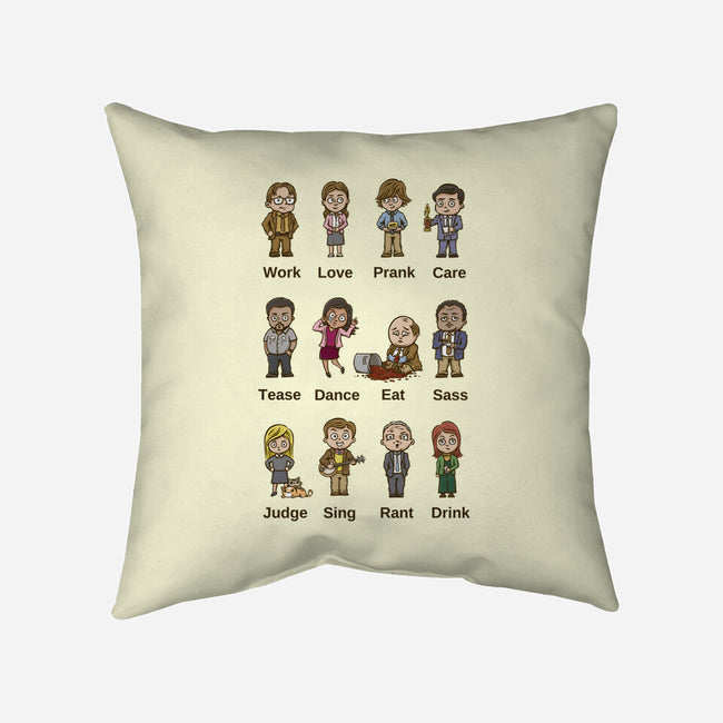 Office Behavior-None-Removable Cover w Insert-Throw Pillow-kg07