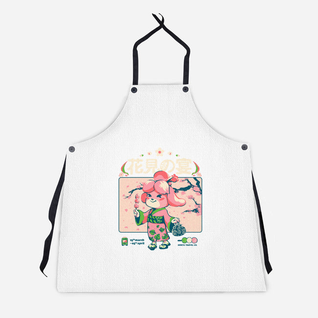 Crossing Hanami-Unisex-Kitchen-Apron-Estudio Horta