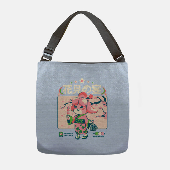 Crossing Hanami-None-Adjustable Tote-Bag-Estudio Horta