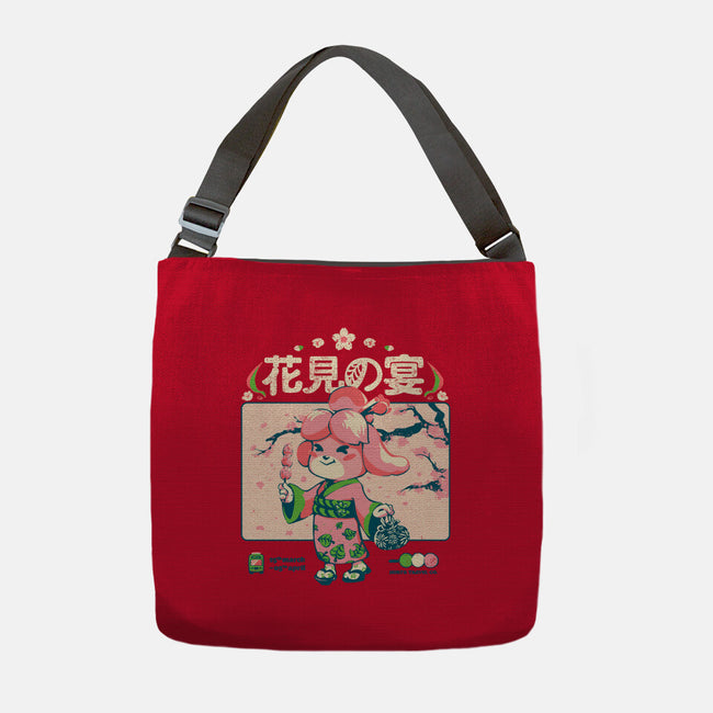 Crossing Hanami-None-Adjustable Tote-Bag-Estudio Horta