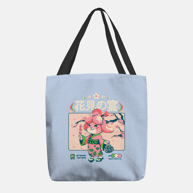 Crossing Hanami-None-Basic Tote-Bag-Estudio Horta