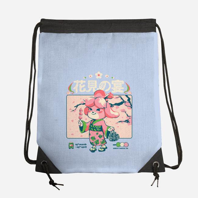 Crossing Hanami-None-Drawstring-Bag-Estudio Horta