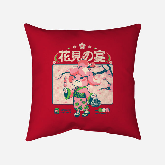 Crossing Hanami-None-Removable Cover w Insert-Throw Pillow-Estudio Horta