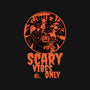 Scary Vibes Only-None-Non-Removable Cover w Insert-Throw Pillow-imisko