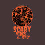 Scary Vibes Only-None-Non-Removable Cover w Insert-Throw Pillow-imisko