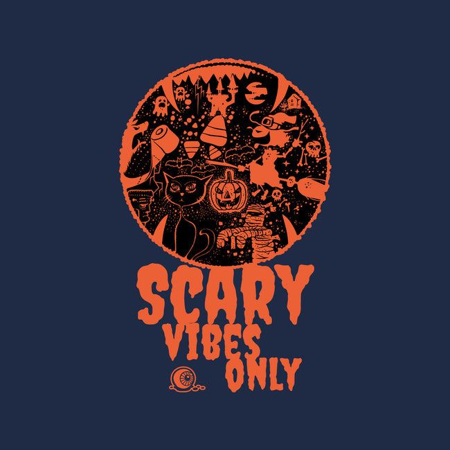 Scary Vibes Only-None-Non-Removable Cover w Insert-Throw Pillow-imisko