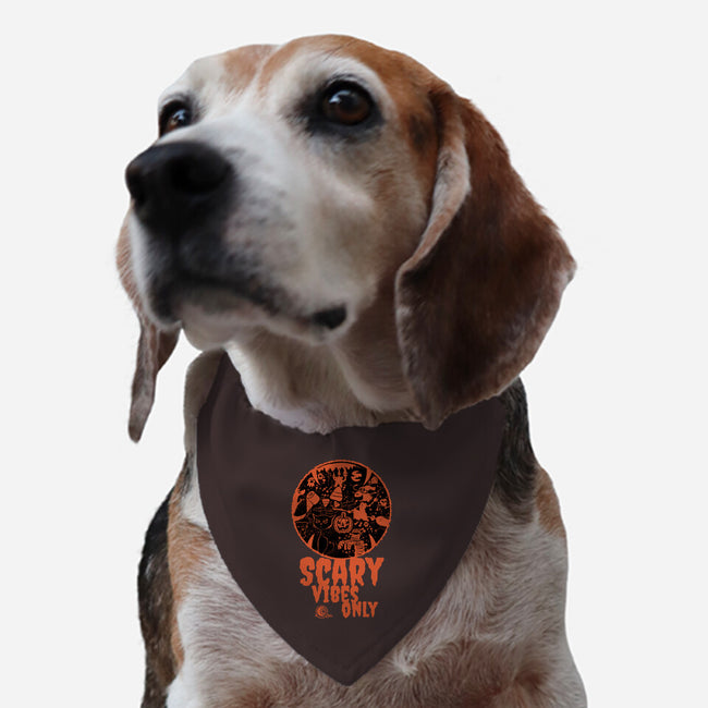 Scary Vibes Only-Dog-Adjustable-Pet Collar-imisko