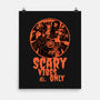 Scary Vibes Only-None-Matte-Poster-imisko