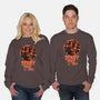 Scary Vibes Only-Unisex-Crew Neck-Sweatshirt-imisko