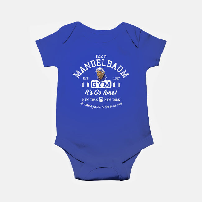 Izzy Mandelbaum Gym-Baby-Basic-Onesie-AlemaArt