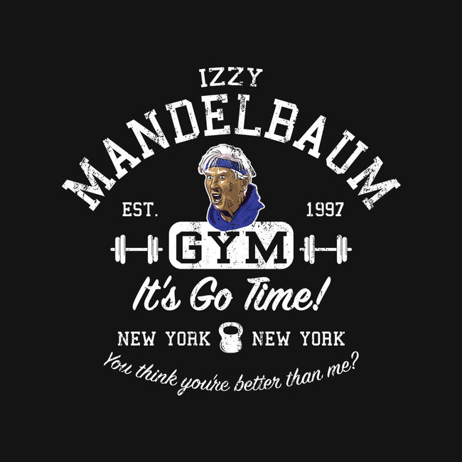 Izzy Mandelbaum Gym-Unisex-Zip-Up-Sweatshirt-AlemaArt