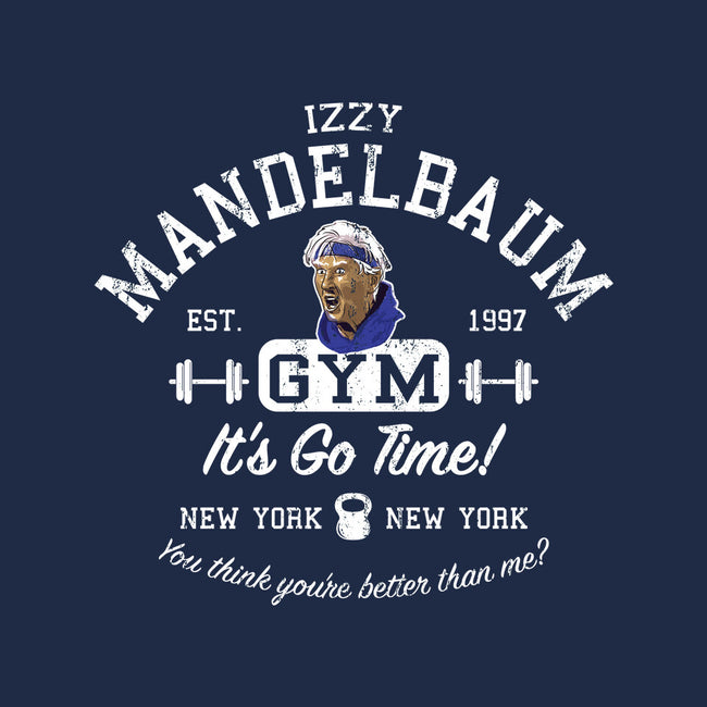 Izzy Mandelbaum Gym-Dog-Basic-Pet Tank-AlemaArt