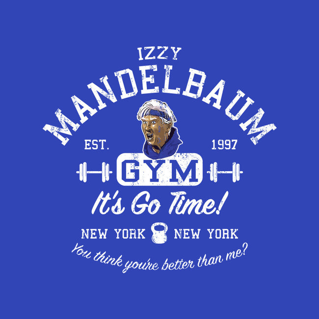 Izzy Mandelbaum Gym-Mens-Heavyweight-Tee-AlemaArt