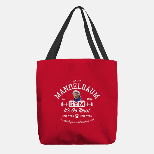 Izzy Mandelbaum Gym-None-Basic Tote-Bag-AlemaArt