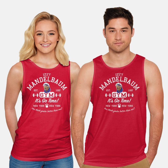 Izzy Mandelbaum Gym-Unisex-Basic-Tank-AlemaArt