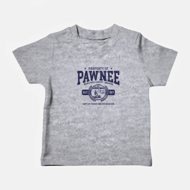 Property Of Pawnee-Baby-Basic-Tee-ACraigL