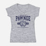 Property Of Pawnee-Womens-V-Neck-Tee-ACraigL