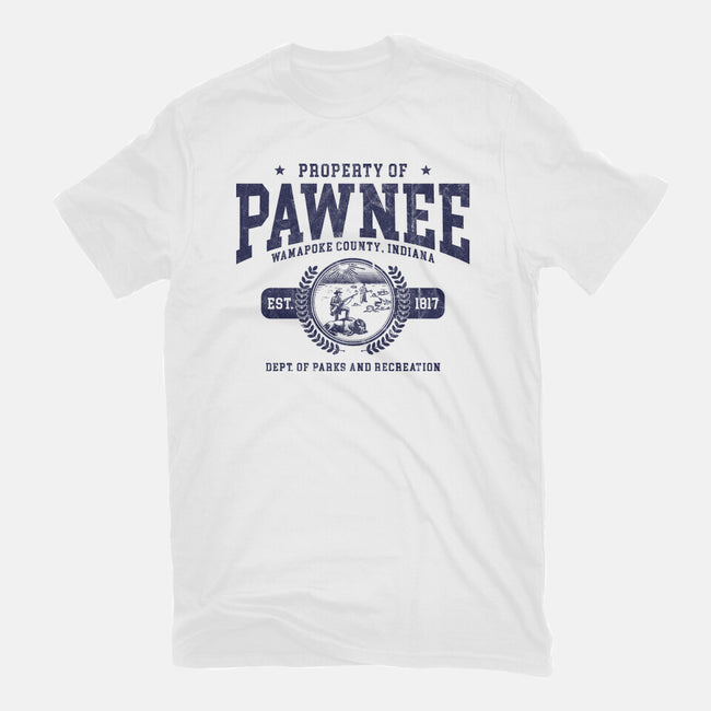 Property Of Pawnee-Womens-Basic-Tee-ACraigL