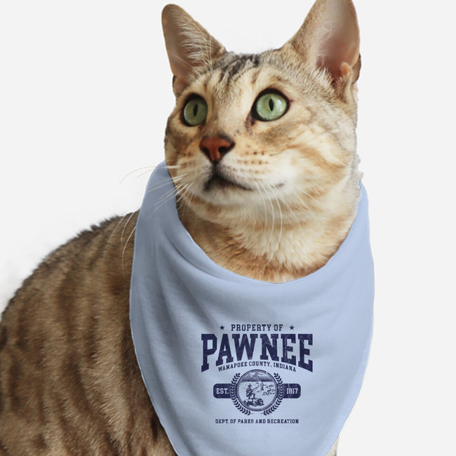 Property Of Pawnee-Cat-Bandana-Pet Collar-ACraigL