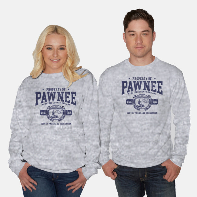 Property Of Pawnee-Unisex-Crew Neck-Sweatshirt-ACraigL