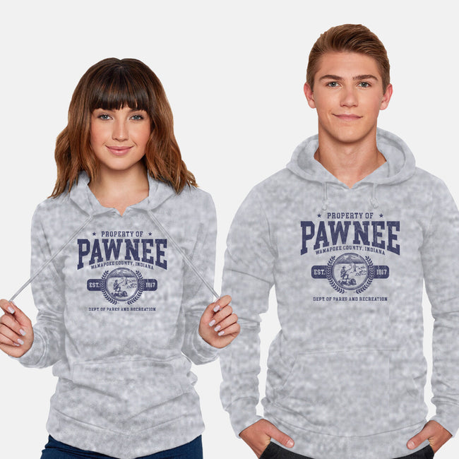 Property Of Pawnee-Unisex-Pullover-Sweatshirt-ACraigL