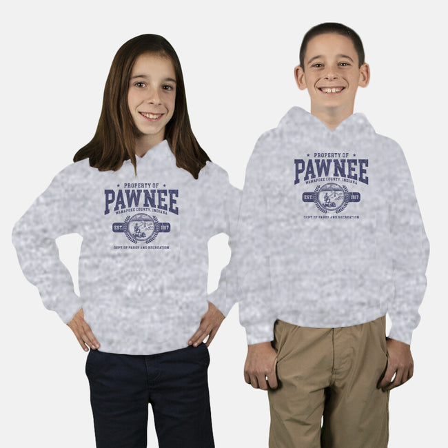 Property Of Pawnee-Youth-Pullover-Sweatshirt-ACraigL