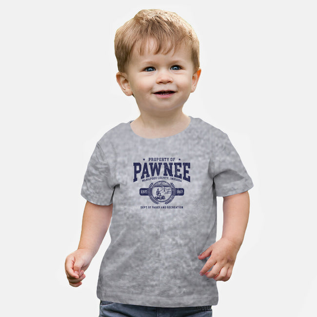 Property Of Pawnee-Baby-Basic-Tee-ACraigL