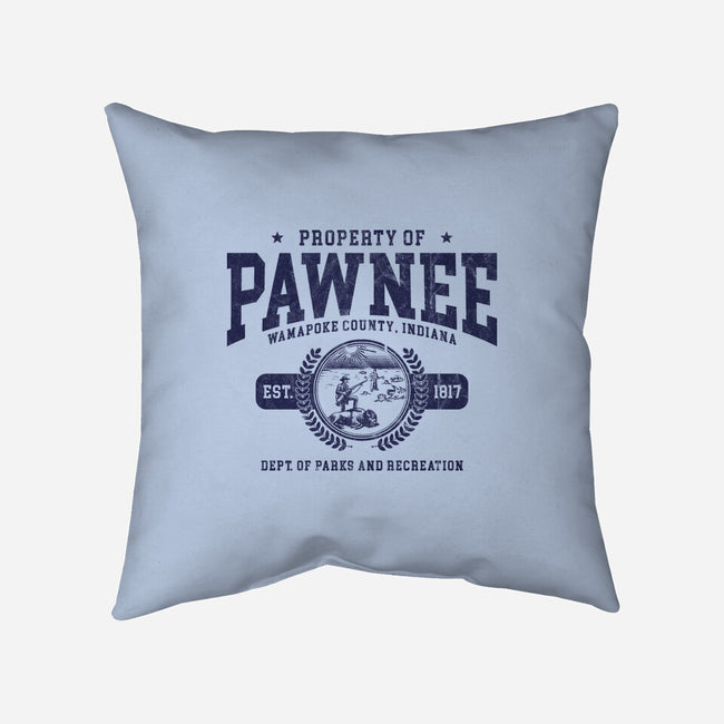 Property Of Pawnee-None-Non-Removable Cover w Insert-Throw Pillow-ACraigL